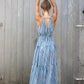 tiered voile dress