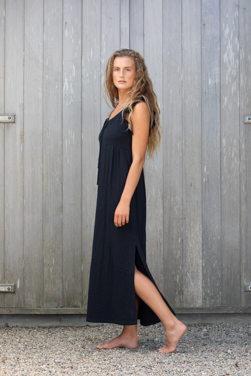 double gauze dress
