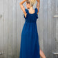 double gauze dress back view
